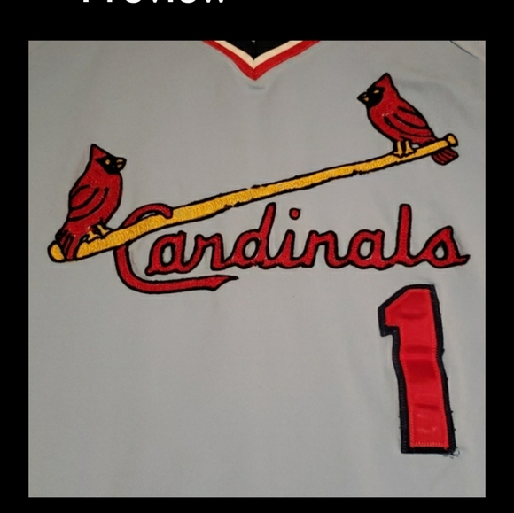 Vintage St Louis Cardinals Baseball Jersey - Picture 4 of 4